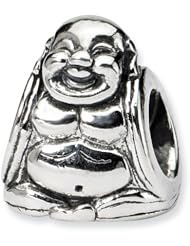 Sterling Silver Buddha Charm Bead Fits Pandora Chamilia Biagi Bracelet