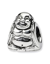 Sterling Silver Reflections Buddha Bead (4mm Diameter Hole)