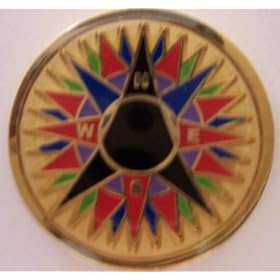 20 Compass Rose Geocoin Geotokens Geocoins