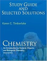Study Guide with Selected Solutions for Chemistry: An Introduction to General, Organic, & Biological Chemistry