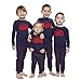 Boys Pajamas Fire Engine 2 Piece 100% Super Soft Cotton (12m-7y),3 Years,Navy/Red