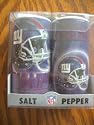 New York NY Giants Tailgate Salt and Pepper Shakers