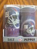 New York NY Giants Tailgate Salt and Pepper Shakers