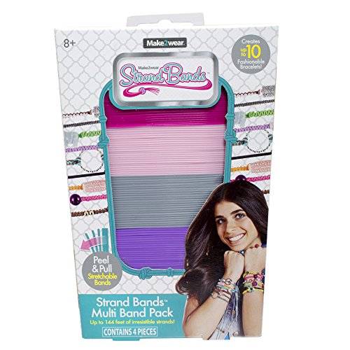 The Bridge Direct Strand Bands Multi Color Band Pack: Cute As A Button Toy