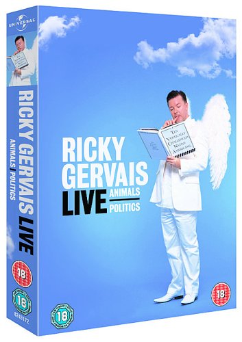 Ricky Gervais Live - Animals / Politics (2 Disc Box Set) [DVD]