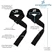 Crossactiv Strapsystem - Twin Pack Wrist Wraps and Padded Lifting Straps Bundle Set! Ideal for Weightlifting, Crossfit, WOD, Gym, Deadlift, Squat - Strap on These Wraps and Harness Your Strength!