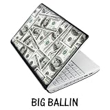Netbook Skins Fits Acer, Asus, MSI, HP, Samsung - Big Ballin