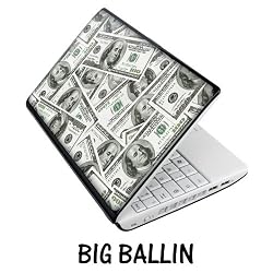 Netbook Skins Fits Acer, Asus, MSI, HP, Samsung - Big Ballin