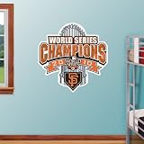 MLB San Francisco Giants 2010 WS Locker Room Champions Logo Vinyl Wall Graphic Decal Sticker Poster