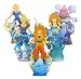DragonBall Z Ultimate Sparks 5-Figure Deluxe Set (Super Saiyan 3 Goku, Majin Vegeta, ...