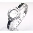 Coach Watch - Bridgit Signature C Womens Silver Black Bracelet Wrist Watch W706