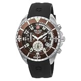 Swiss Military Hanowa Men's Sealander Brown Dial Rubber Strap Watch #06-4096-04-005
