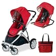 Britax B-Ready Stroller and 2nd Seat - Red