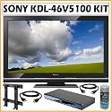Sony BRAVIA V-Series KDL-46V5100 46-Inch 1080p 120Hz LCD <acronym title=