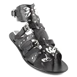 Via Spiga Women's V-Pamona Flat Gladiator
