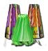 Lite F/x Shaggilite Table Lamp Hairdo Teen Purple