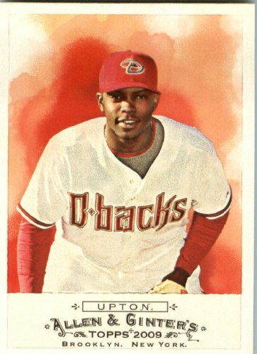 2009 Topps Allen & Ginter Baseball Card #84 Justin Upton Arizona Diamondbacks - MINT Condition - Shipped In Protective ScrewDown Display Case!