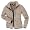 TAIGA Thermal-Pro Jacket - Women's Wind-resistant, Highly Breathable, Water-repellent Fleece Jacket, Sand, MADE IN CANADA, 10 (bust: 38