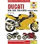 Ducati 600, 620, 750 & 900 2-valve V-Twins '91 to '05 (Haynes Service & Repair Manual)