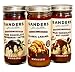 Sanders Assortment Milk Chocolate Hot Fudge, Classic Caramel and Dark Chocolate Peppermint Pattie Dessert Topping 10 Oz (Pack of 3)