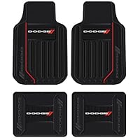 Dodge Ram Elite Series Front & Rear Car Truck SUV Seat Rubber Floor Mats