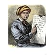 Sequoya Holding His Cherokee Alphabet Giclee Poster Print, 12x16