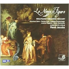 Mozart - Le Nozze di Figaro / Gens, Ciofi, Kirchschlager, Regazzo, Keenlyside, Concerto K�ln, Jacobs
