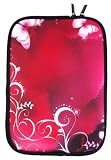 Flash Superstore Pink Butterflies Water Resistant Neoprene Soft Zip Case/Cover suitable for Samsung Series 3 300V5A ( 15-16 Inch Laptop / Notebook )