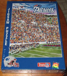 NFL New England Patriots Fandemonium Jigsaw Puzzle