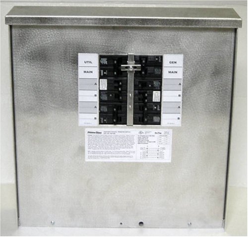 GenTran 6-Circuit Outdoor Generator Transfer Switch for up to 3750-Watt Generators R300660