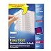 Avery Easy Peel Return Address Labels for Laser Printers, 0.5 x 1.75 Inches, White, Pack of 2000 (05267)