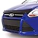 Auto Ventshade [AVS] Carflector Hood Shield | 2015 - 2017 Chrysler 200, Medium Profile - Smoke, 1 pc. | 20376