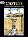 Castles Stained Glass Coloring Book (Dover Pictorial Archives)