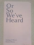 Or so we've heard