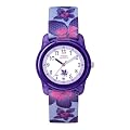 Timex Children's Kids T7B887 Purple Nylon Analog Quartz Watch with White Dial