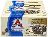 Atkins  Advantage Marshmallow Mudslide Bars - 1.7-Ounce, 12 Ct,  Boxes