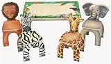 Review Anatex STA7728 / Safari Table and Animal Chairs by Anatex
