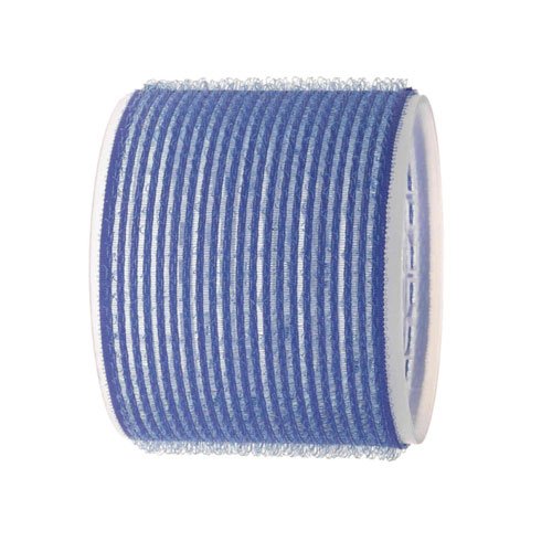  Sibel - Bigoudis Adhésif 80Mm 3 Pcs Bleu Foncé