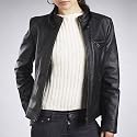 Cruzer Women's Cowhide Leather Motorcycle Jacket - Misses & Petite