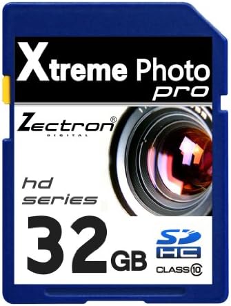 Zectron Pro Memory Card for Canon EOS 60Da 32GB Class 10 High Speed SDHC card