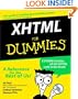 XHTML for Dummies (With CD-ROM)