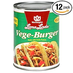 Loma Linda Vege-Burger, 19-Ounce Cans (Pack of 12)