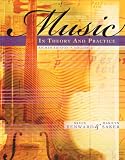 Music in Theory and Practice, Volume 2 with Audio CD