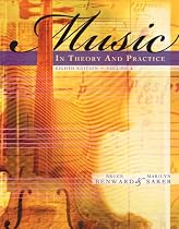 Music in Theory and Practice, Volume 2 with Audio CD