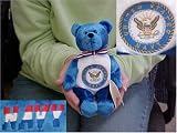 United States Navy 9" Military Bear