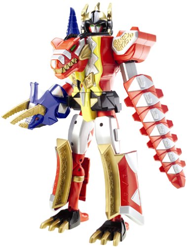 51MP820ZYRL Power Rangers Dino Thunder Red Battlized Talking Electronic Ranger DinoThunder Megazord Morph Ranger Modes
