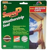 Duck 394750 3/8-Inch-by-1/4-Inch-by-17-Feet Premium Rubber Weatherstrip Insulating Seal, Super P Profile