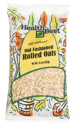 Health Best Oats-rolled old Fashioned, 15-Ounce Units (Pack of 12) by Health Best
