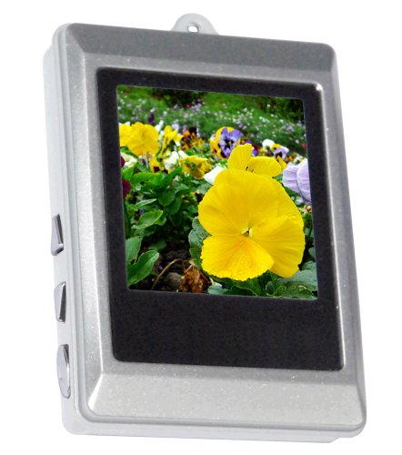 Curtis DPF151 1.5-Inch Digital Photo Frame Key Chain (Silver)