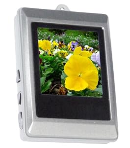 Curtis DPF151 1.5-Inch Digital Photo Frame Key Chain (Silver)